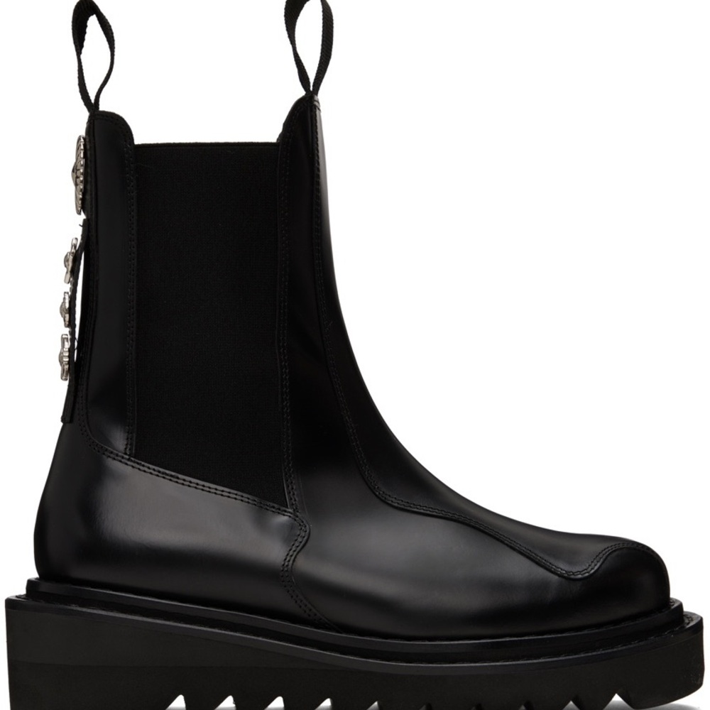 TOGA PULLA pull on platform boots - size 41